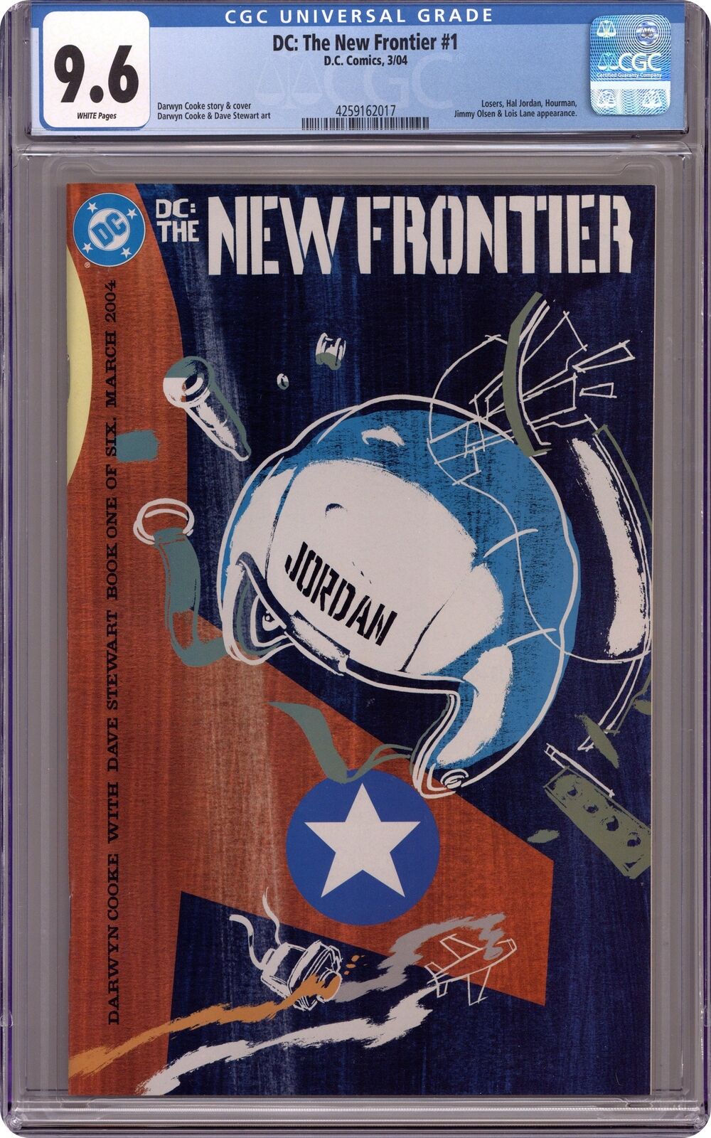 DC The New Frontier #1 CGC 9.6 2004 4259162017
