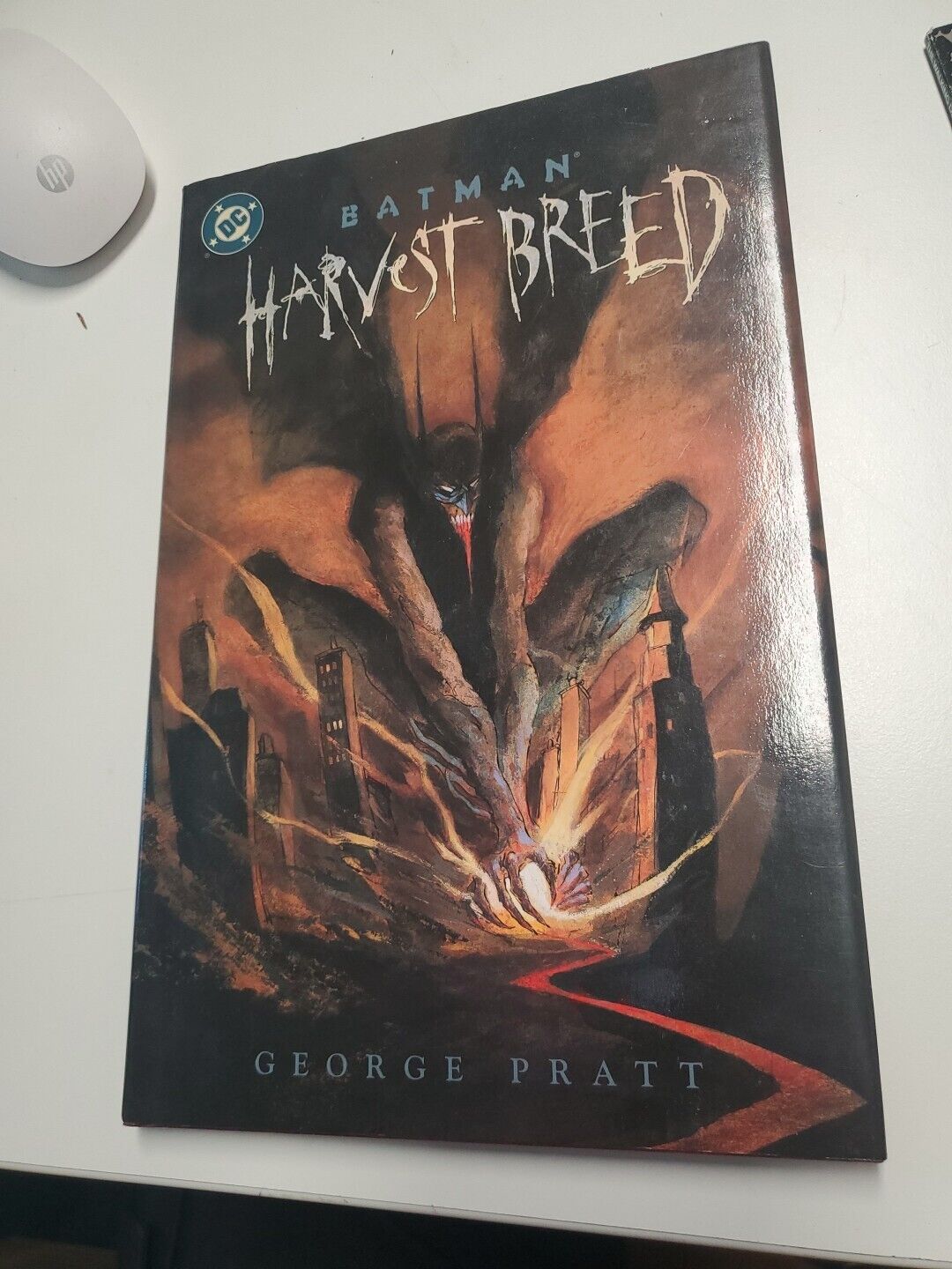 Batman Harvest Breed DC Comics Hardcover Graphic Novel George Pratt Marvel Book