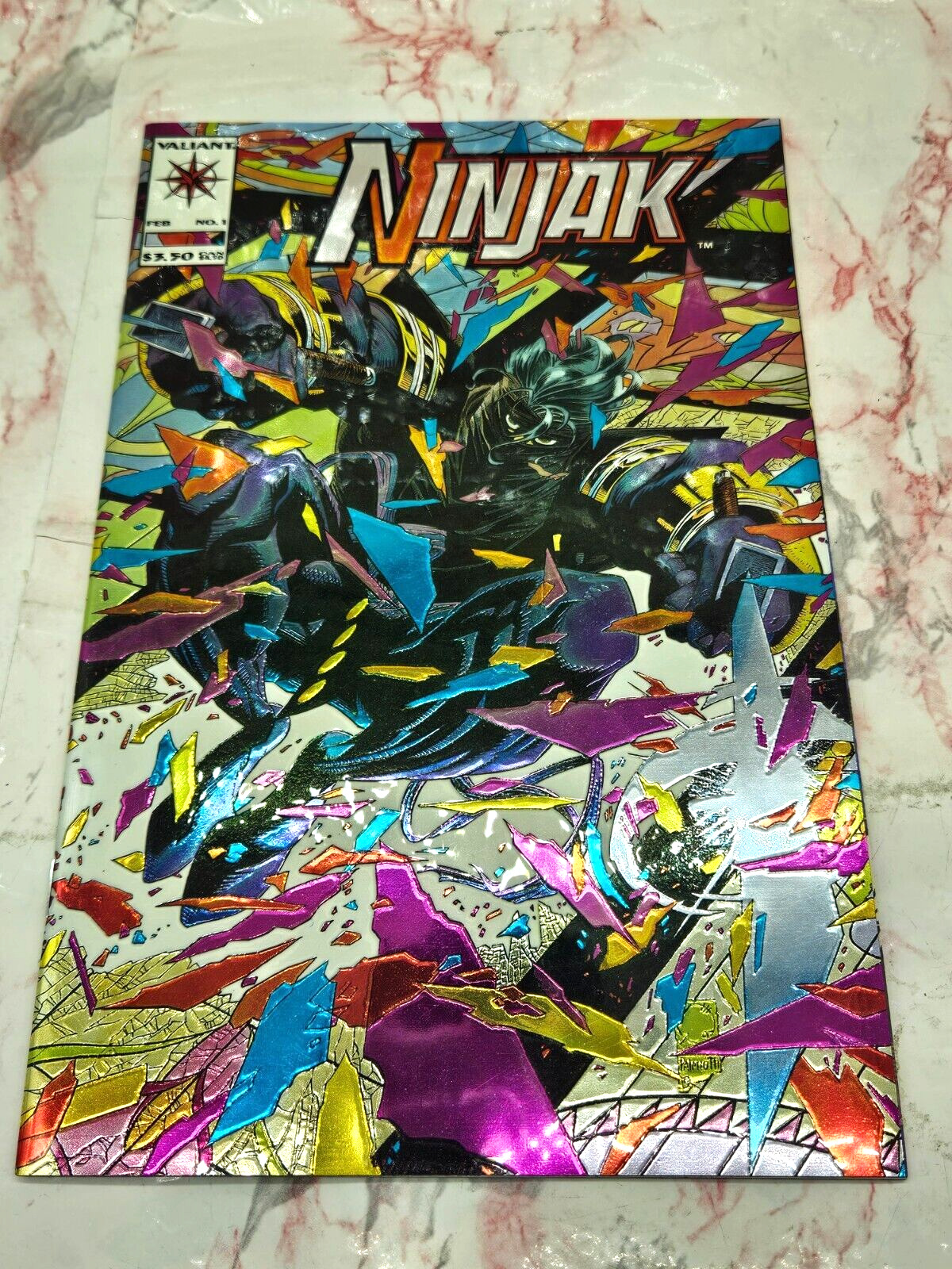 Valiant Ninjak Feb No. 1 1994 Comic Book