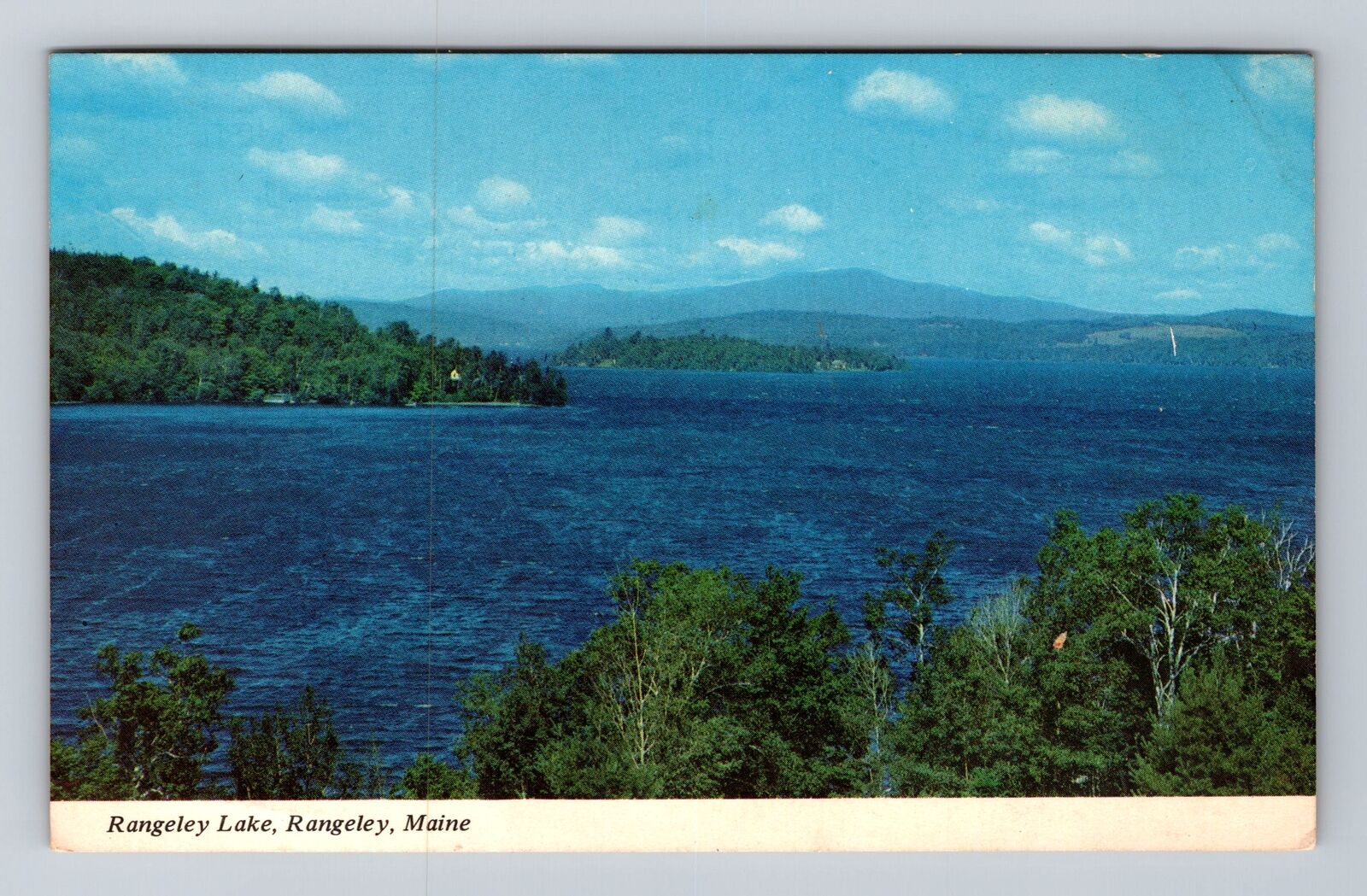 Rangeley ME- Maine, Rangeley Lake, Antique, Vintage Postcard