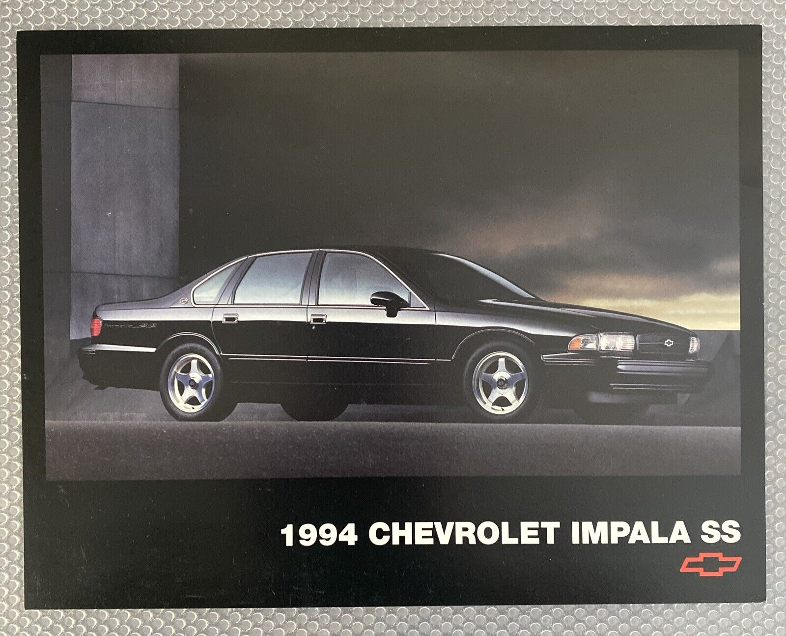 1994 Chevrolet Impala SS 2 Page Brochure Framable Picture