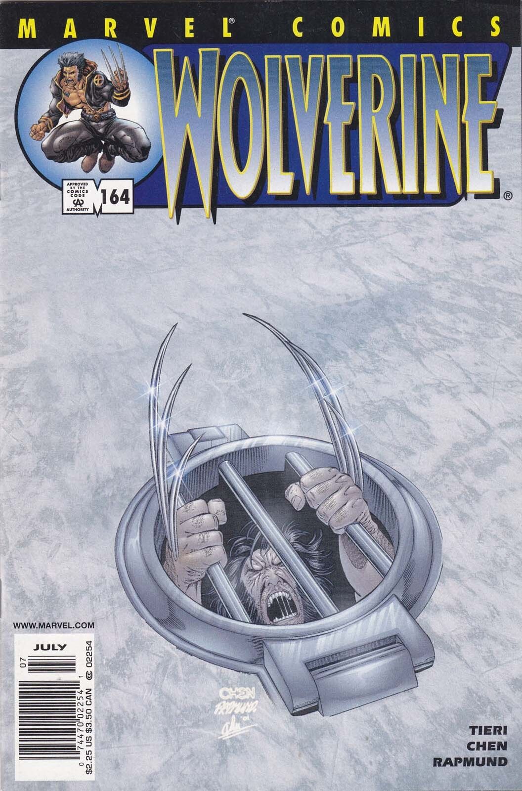 Wolverine #164 (Newsstand) VF; Marvel | Frank Tieri - we combine shipping