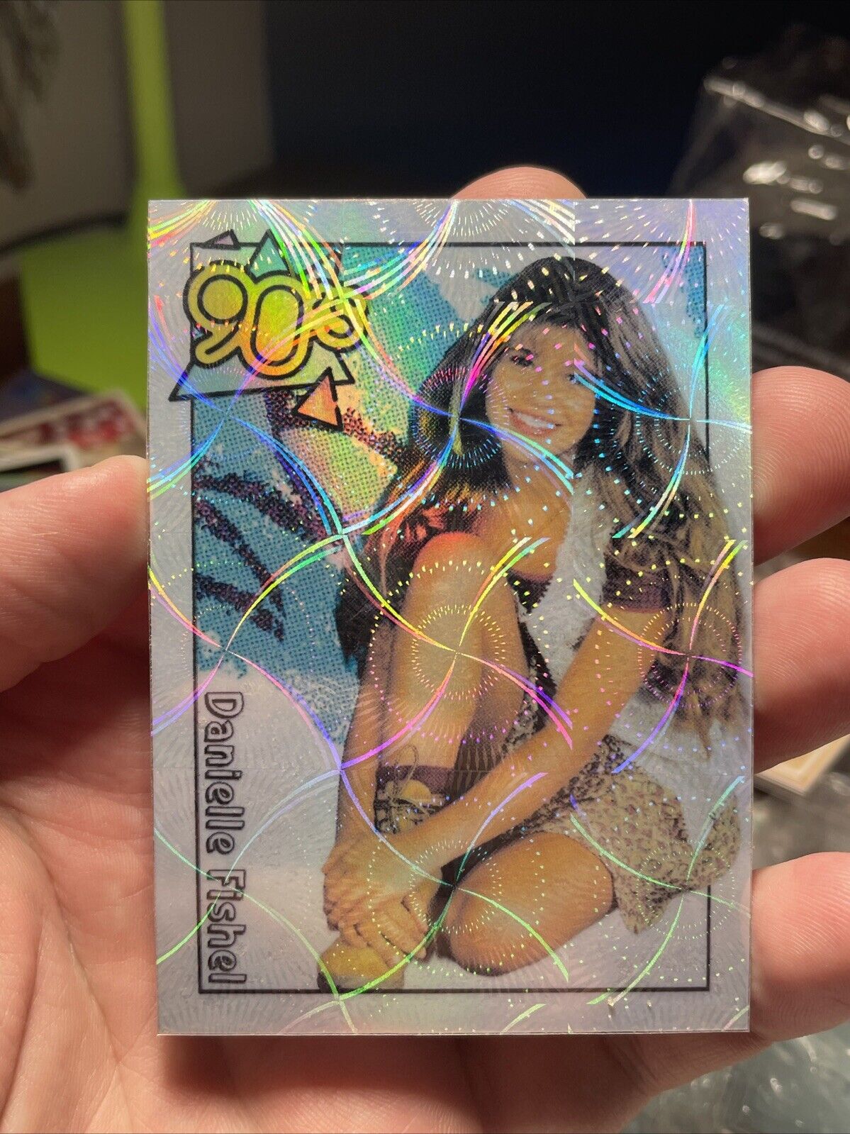 Limited Edition Custom Danielle Fishel Refractor Trading Card By MPRINTS
