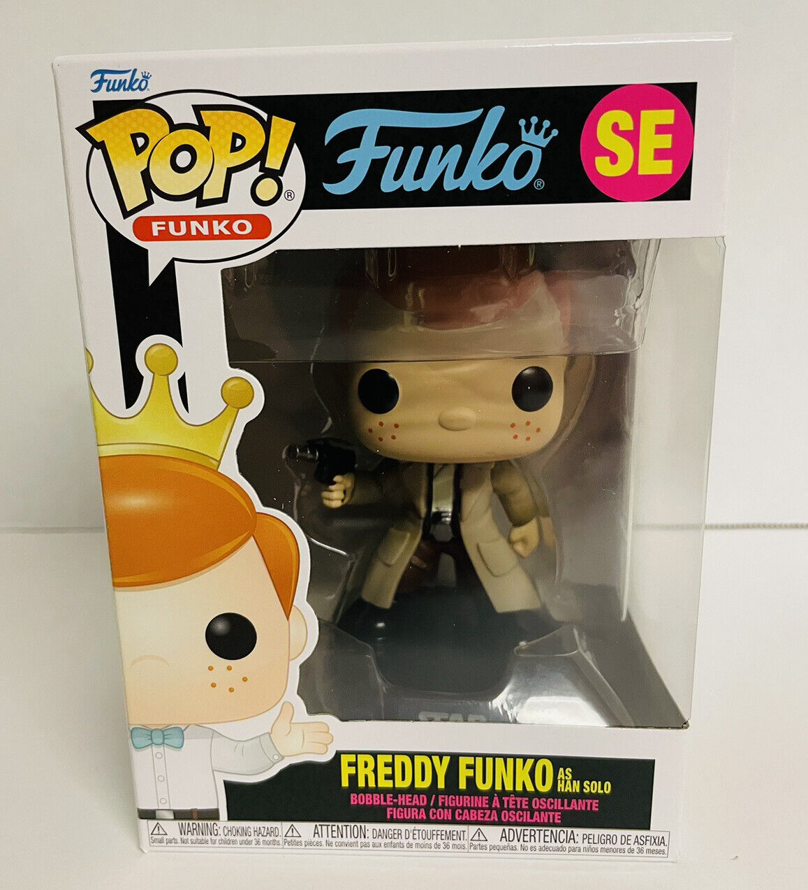 Funko Pop Freddy Funko as Han Solo LE 3000 Fundays 2022 See Details