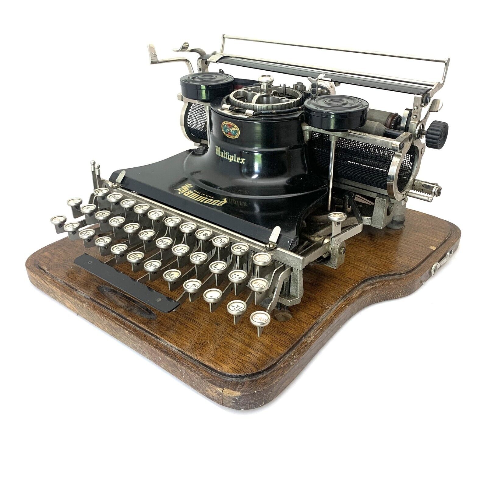EXCELLENT 1918 Hammond Multiplex Typewriter Antique Schreibmaschine Vtg 打字机