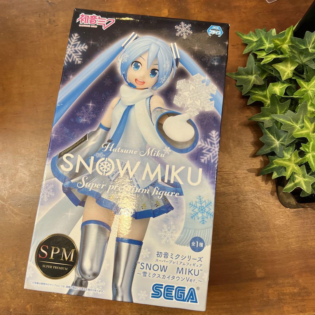Hatsune Miku Figure Spm Super Premium Snow Miku Skytown Japan Anime