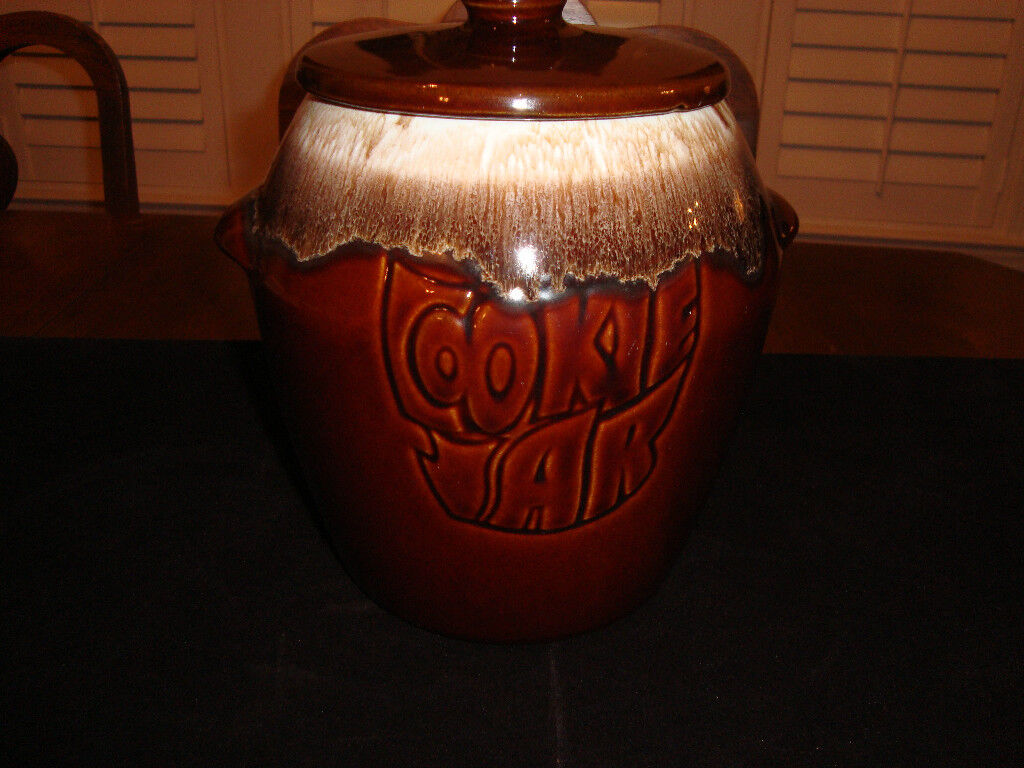 McCoy Brown Drip Cookie Jar