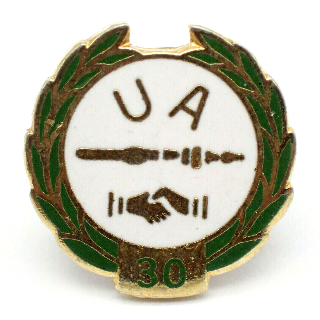UA Handshake 30 Vintage Lapel Pin