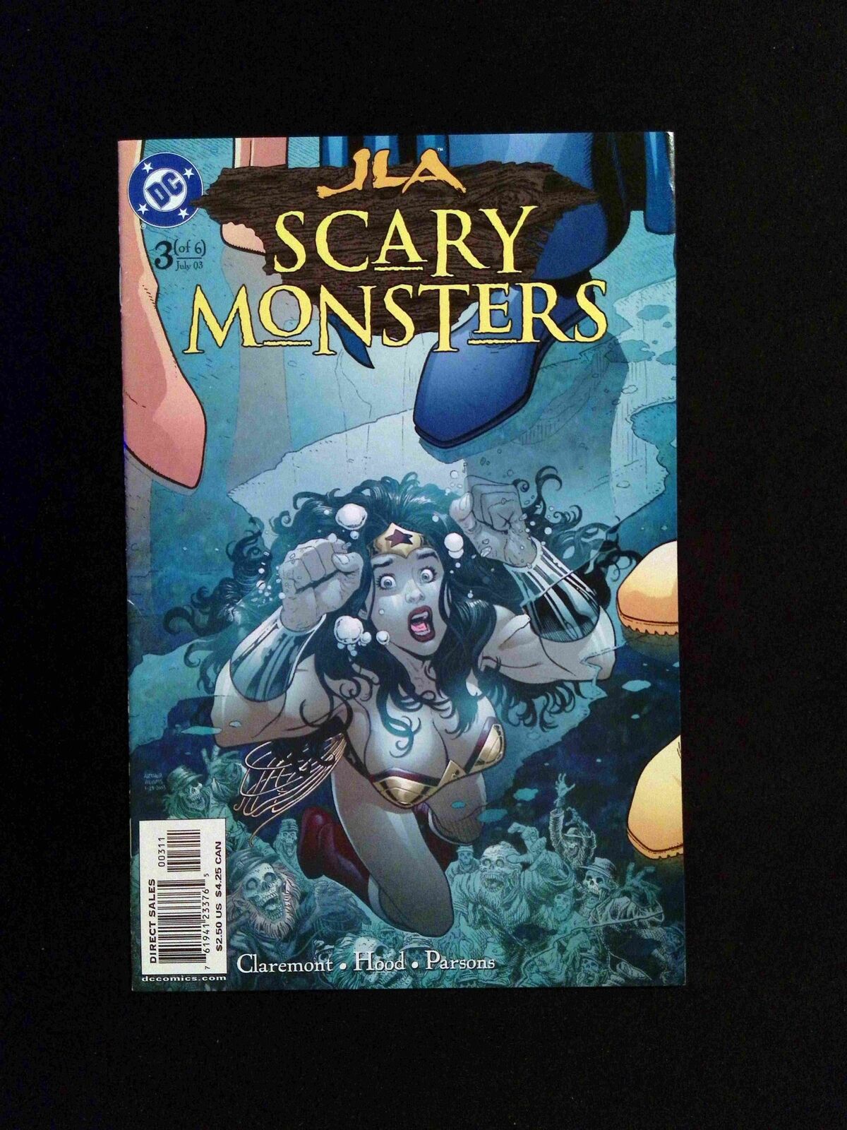JLA Scary Monsters #3  DC Comics 2003 VF+