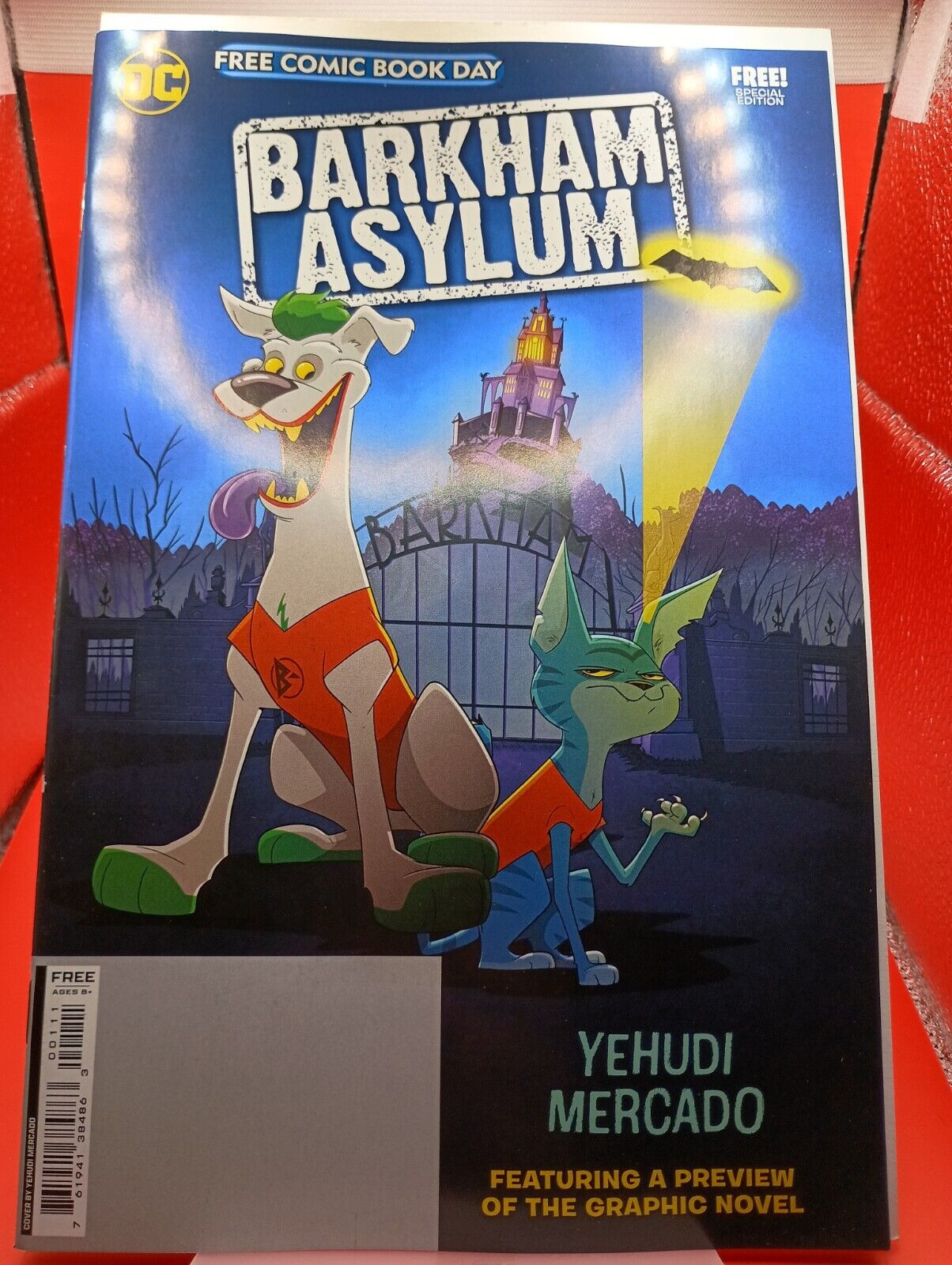UNSTAMPED 2024 FCBD Barkham Asylum Promotional Giveaway Comic Book 