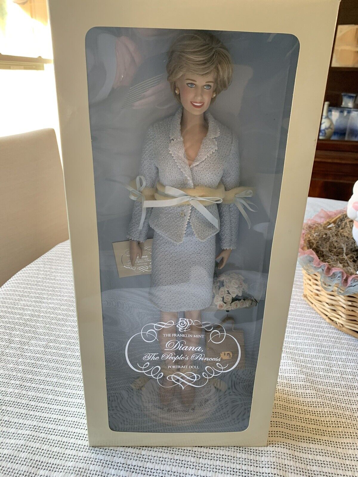 Franklin Mint Princess Diana 'The People's Princess' Portrait Doll in Box