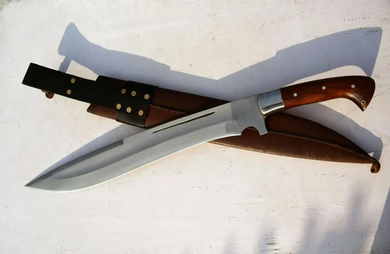 Handmade/Machete knife-kukri knife, Fighting & Survival knife-Machete Angkhola