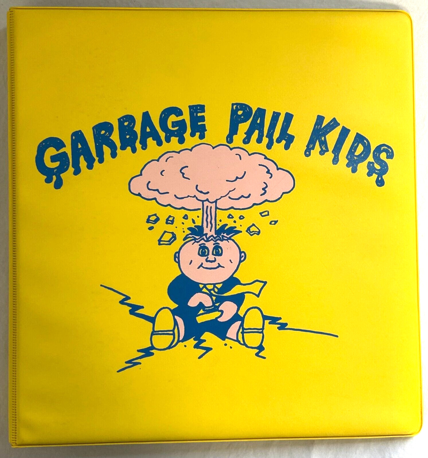 1985 Topps Garbage Pail Kids Original Series 1 OS1 Yellow Adam Bomb Binder GPK