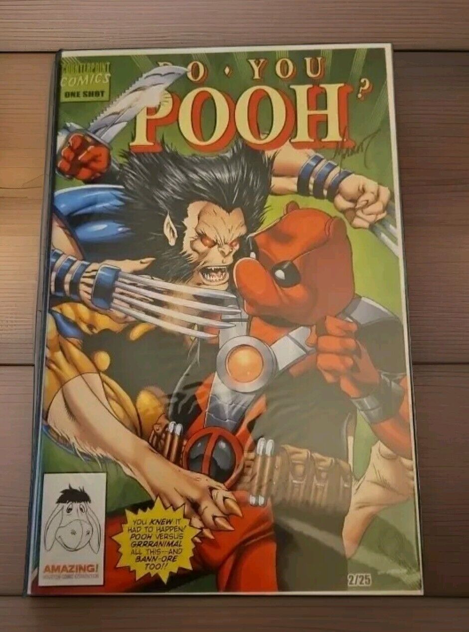Do You Pooh #1 Amazing Hawaii Comic Con Exclusive Limited Edition Ltd #2/25 (NM)
