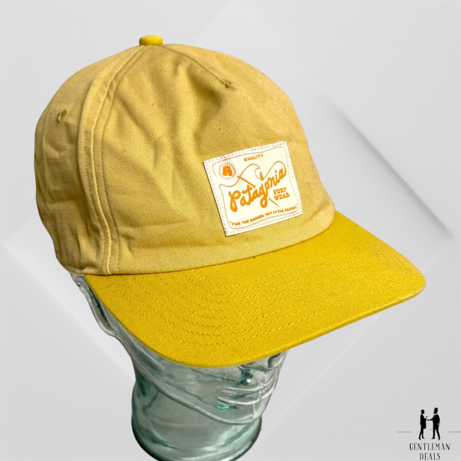 Patagonia Hat Netplus Vintage Bureo Surf Wear Yellow Baseball Hat Cap for the