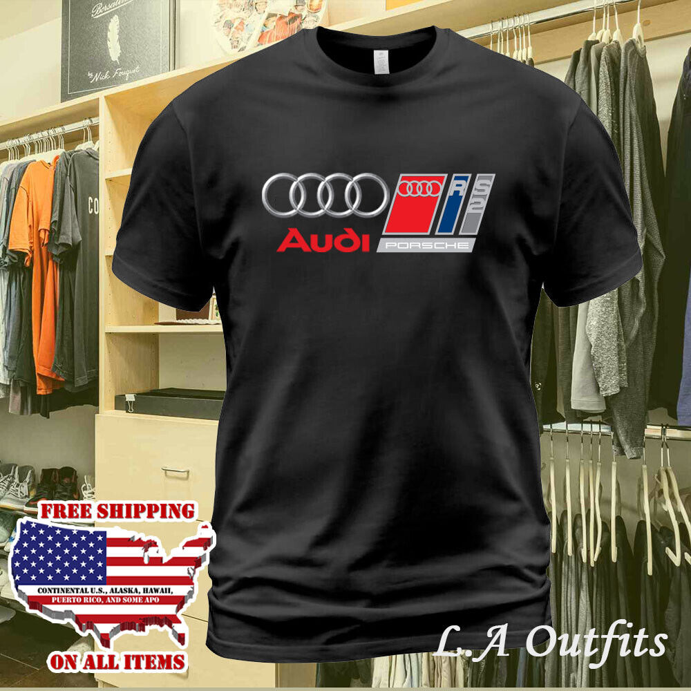 AUDI RS2 PORSCHE Design Edition Logo Man's T shirt 