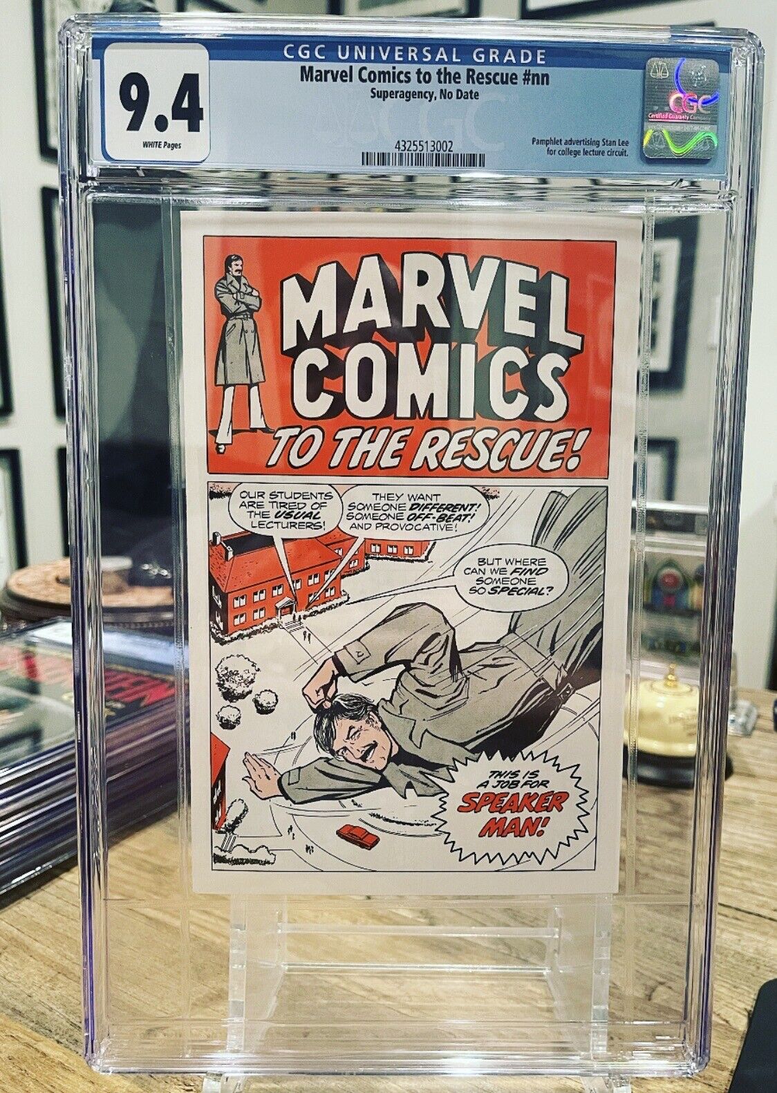 Marvel Comics To The Rescue #nn CGC 9.4 RARE 60’s & 70s (read Description) ￼