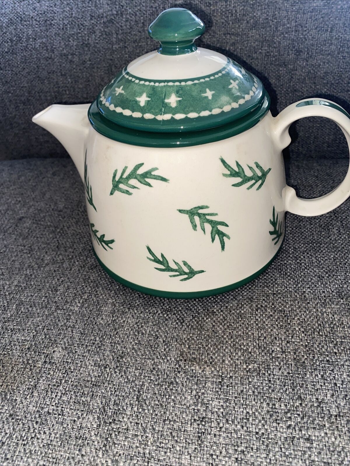 Dansk Nordic Knits Green Tea Pot with Lid 7 “