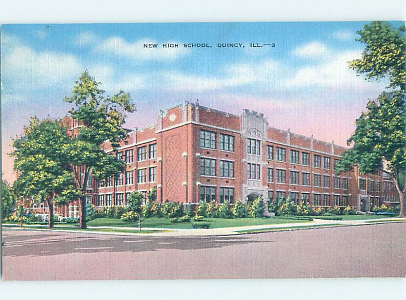 Pre-Chrome HIGH SCHOOL SCENE Quincy Illinois IL 6/28 AG6744