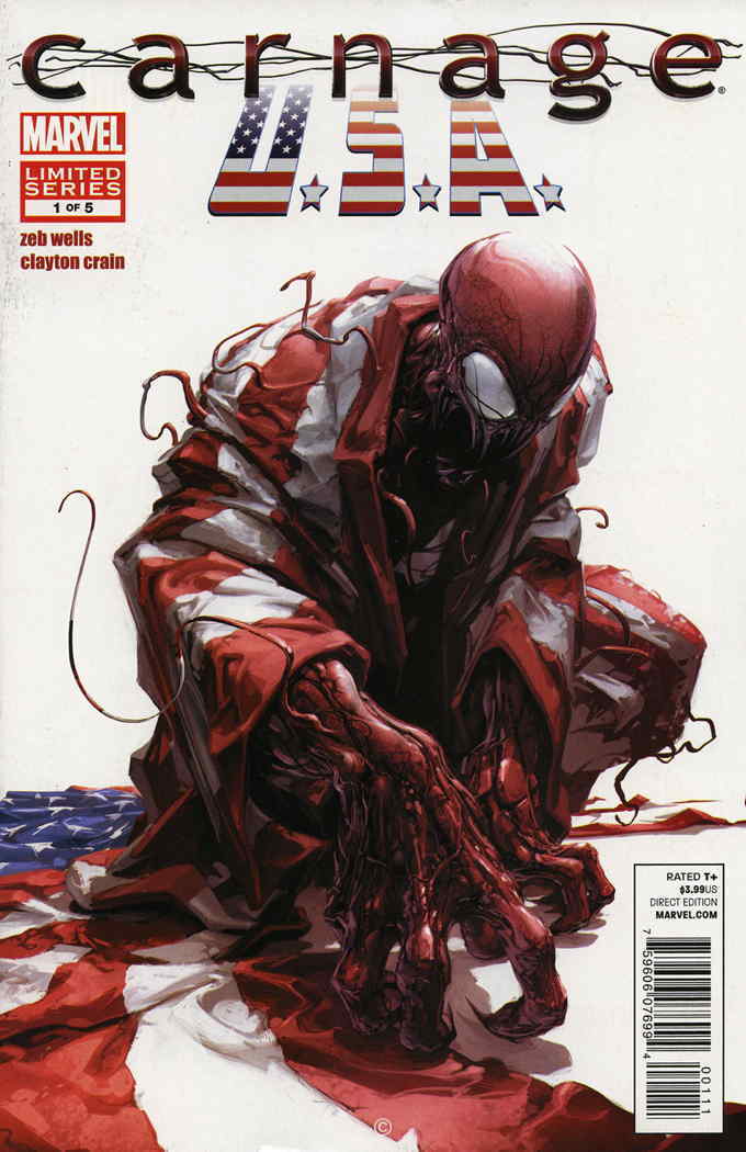 Carnage, U.S.A. #1 VF/NM; Marvel | Clayton Crain - we combine shipping