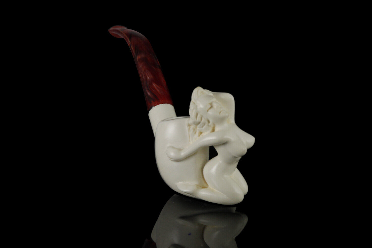 Nude Lady Premium Meerschaum Pipe art smoking tobacco pfeife 海泡石 with case