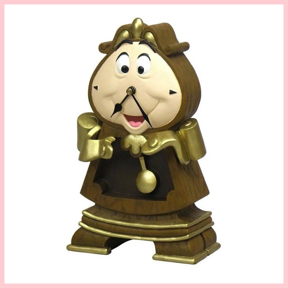 Disney Beauty and the Beast Cogsworth Table Clock