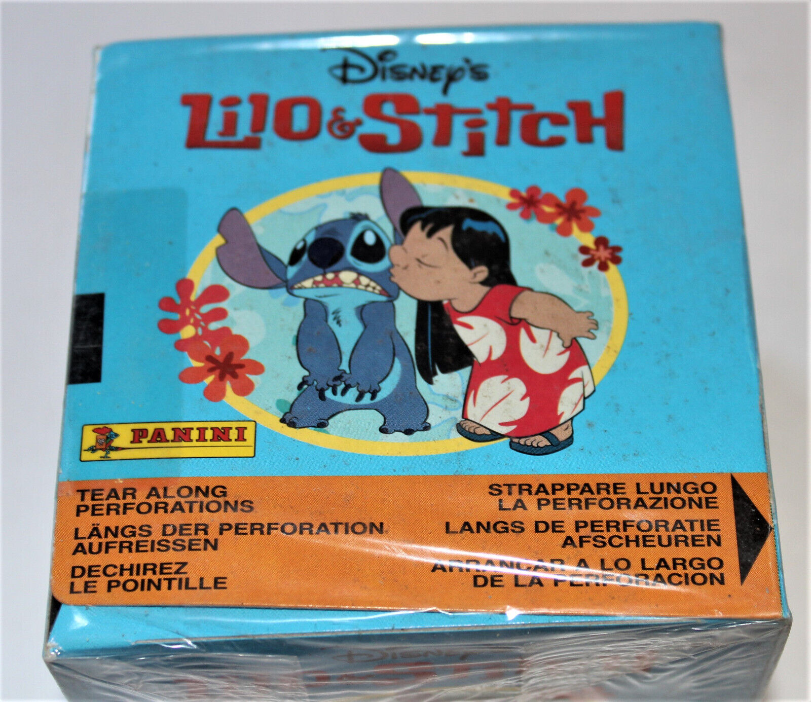 Panini Sticker Lilo & Stitch 2002 Rare Box Display 50 Packets Bags Sobres