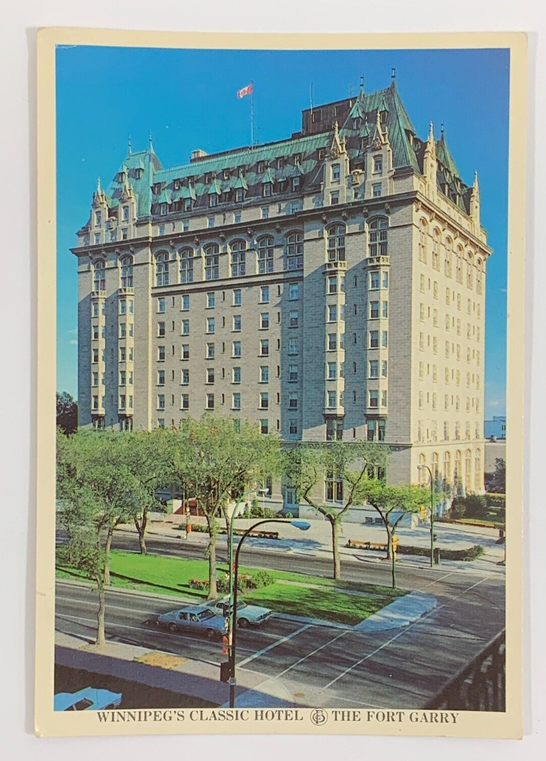 The Fort Garry Winnipeg\'s Classic Hotel Manitoba Canada Postcard Unposted