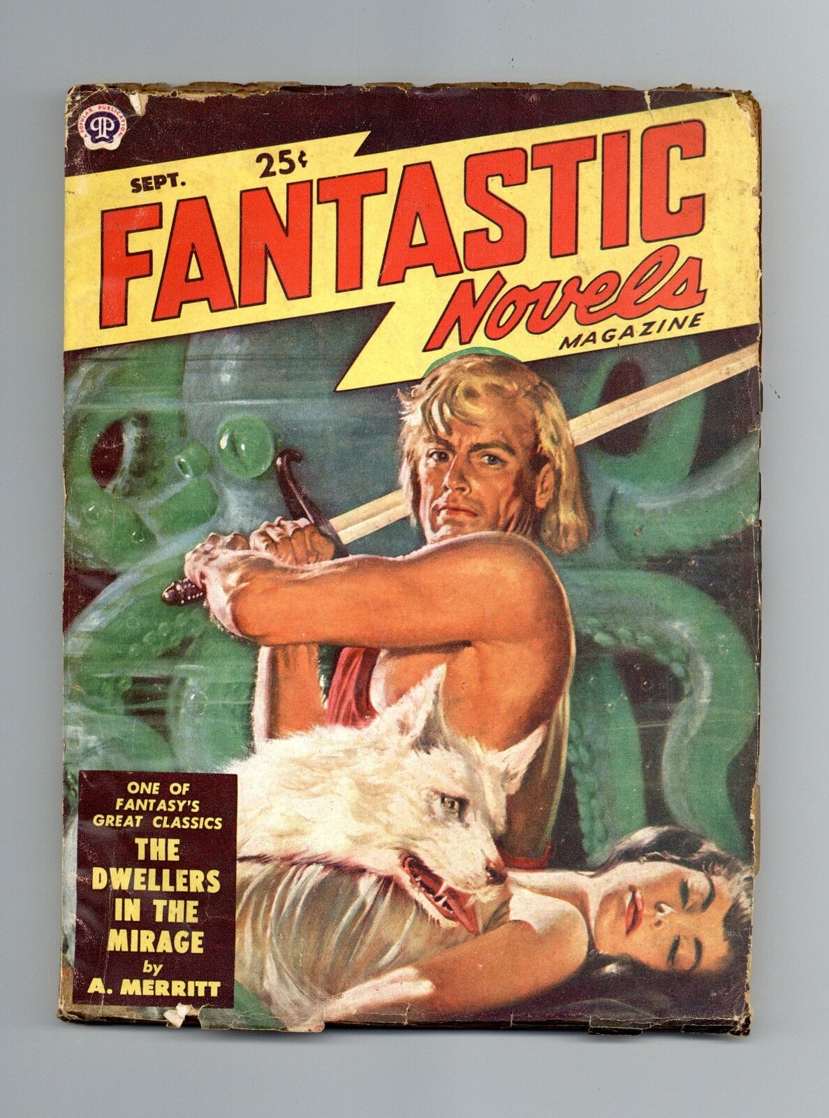 Fantastic Novels Pulp Sep 1949 Vol. 3 #3 GD 2.0 Low Grade