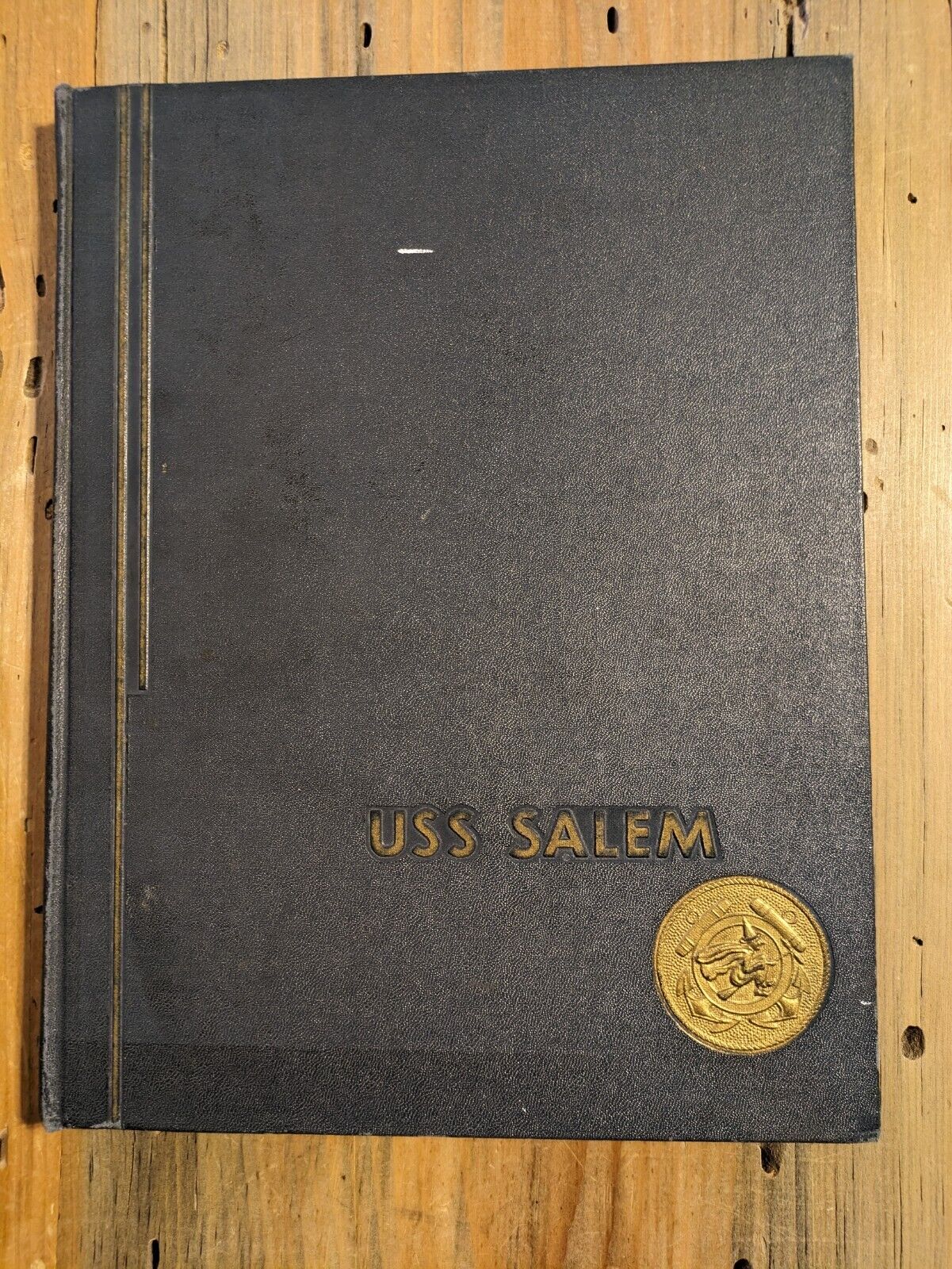 USS Salem (CA-139) 1952 Mediterranean Deployment Cruise Book