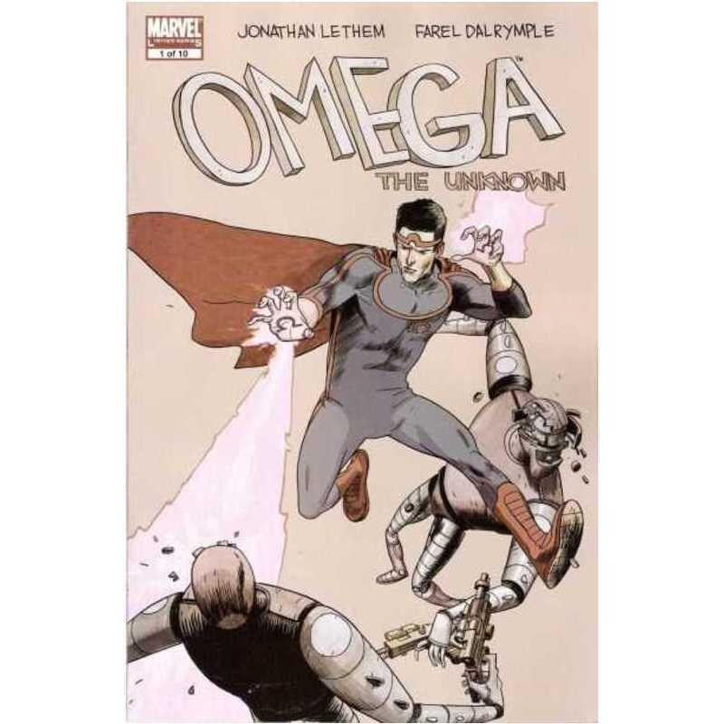 Omega the Unknown #1  - 2007 series Marvel comics VF+ Full description below [n,