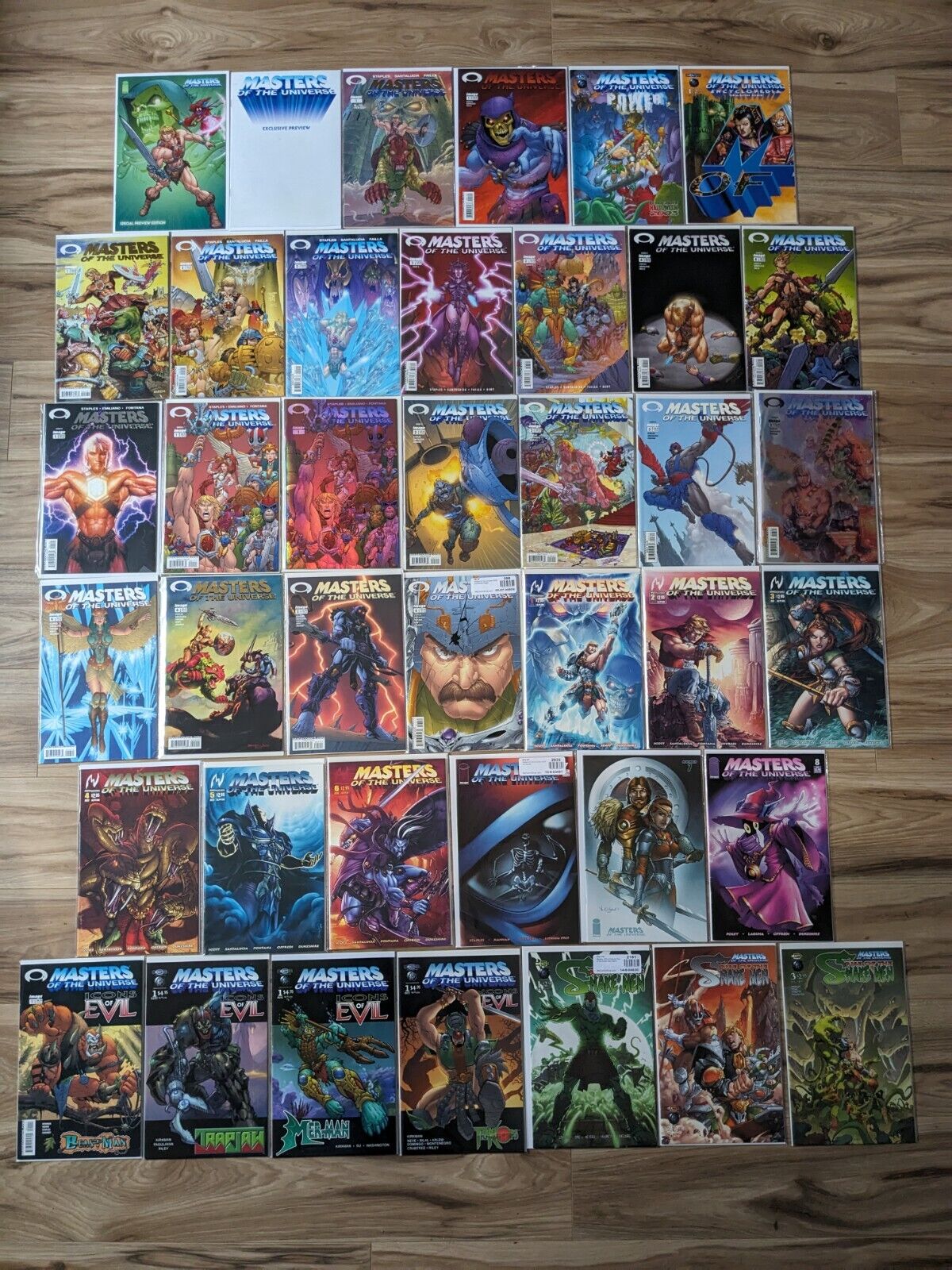 HUGE Masters Of The Universe Comic Lot Including 1 2nd Print, He-man.org,...