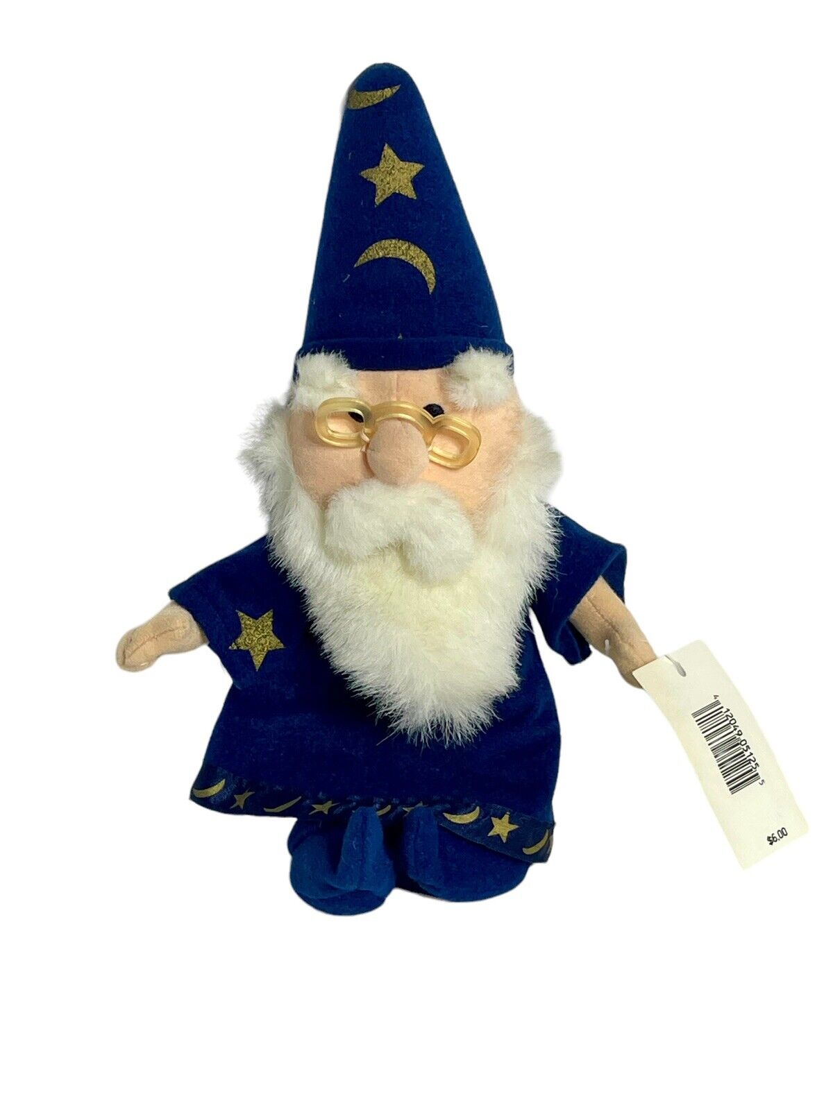 Collectible Vintage Plush Disney Wizard 10in Tall With Tags 
