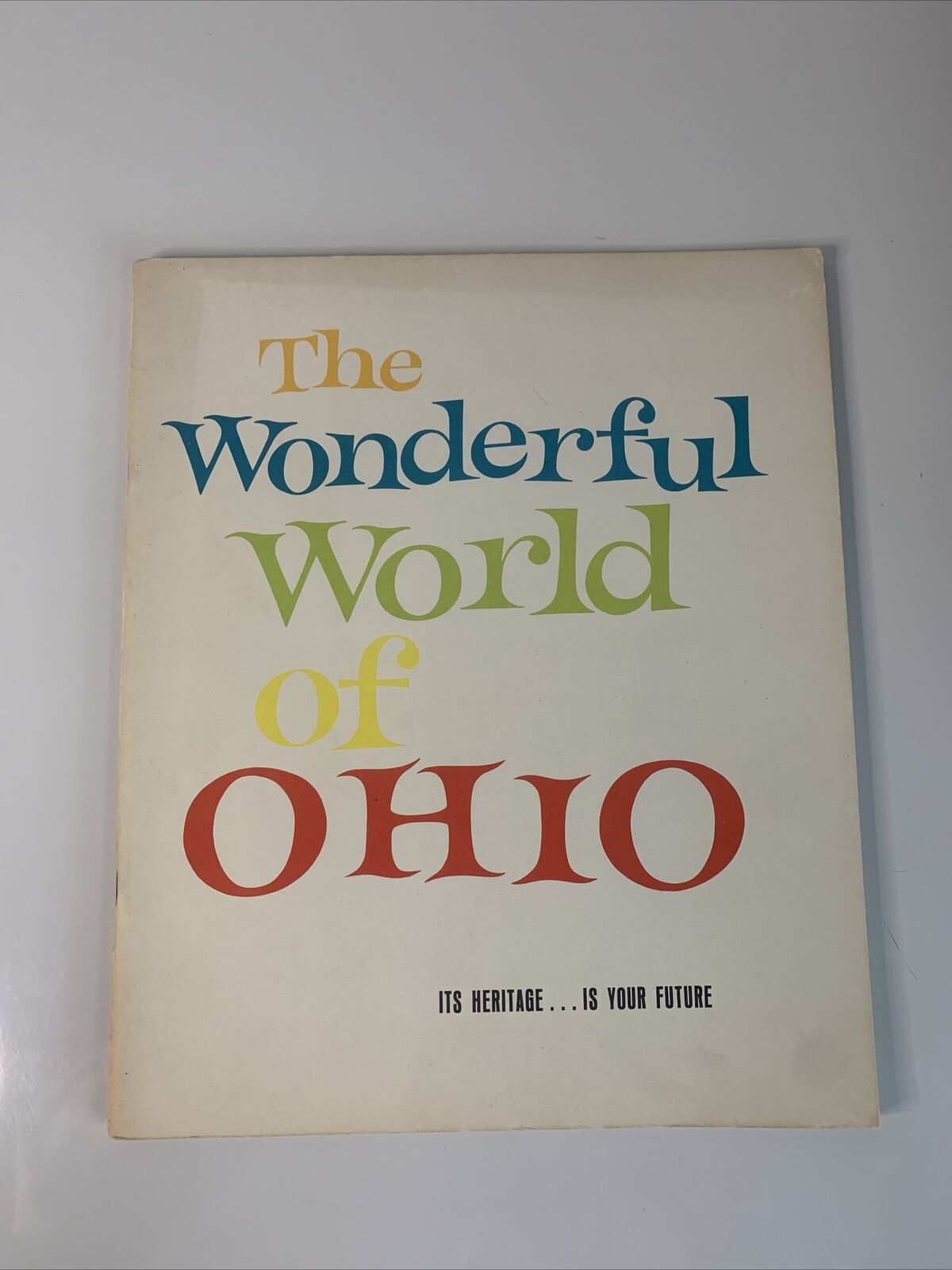 1965 The Wonderful World Of Ohio Promotional Magazine 1975 Gov. Rhodes