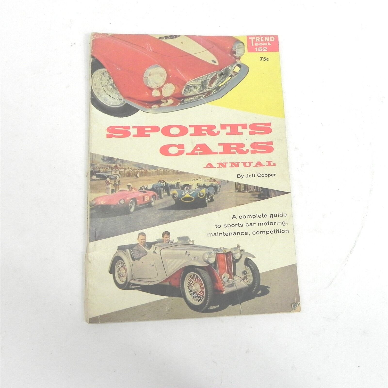 VINTAGE 1957 SPORTS CAR ANNUAL BY JEFF COOPER A COMPLETE GUIDE TO SPORTS CARS