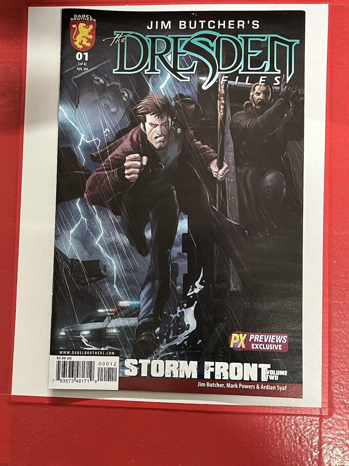 Jim Butcher\'s Dresden Files: Storm Front #1 (2009, Dabel Brothers) FN PX Variant