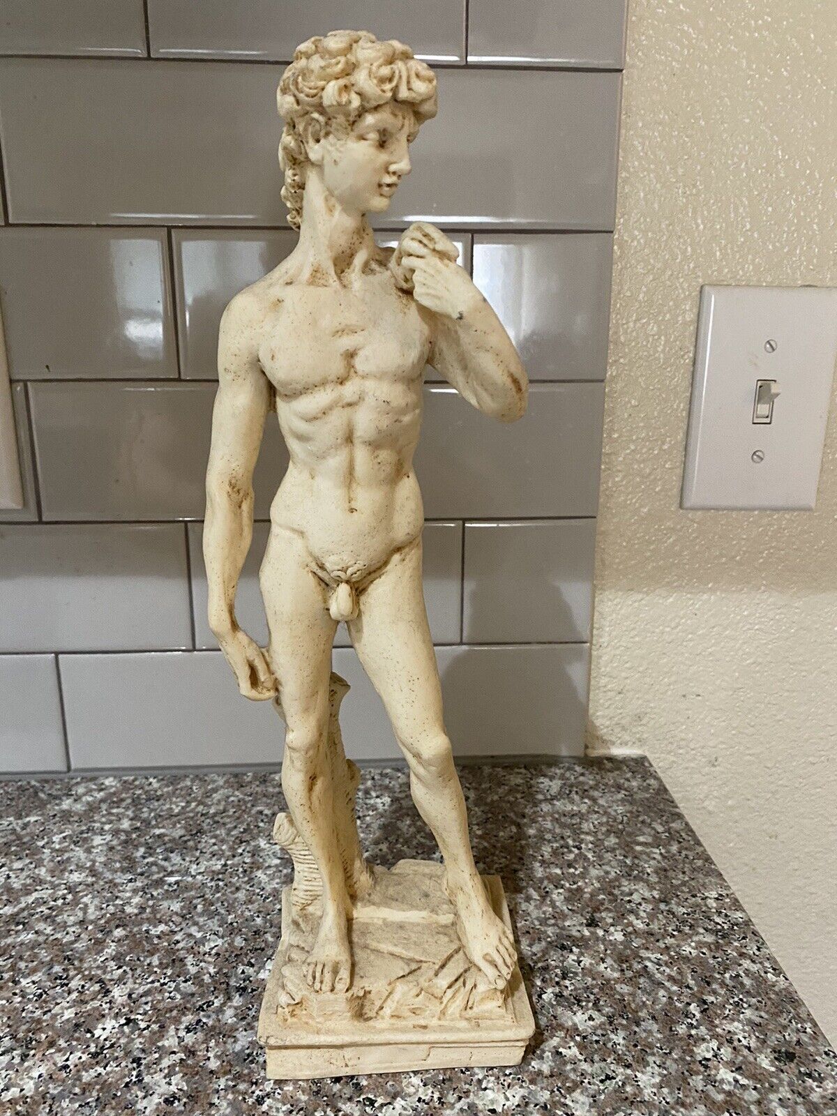 Michelangelo’s Statue of the David 13” Figure