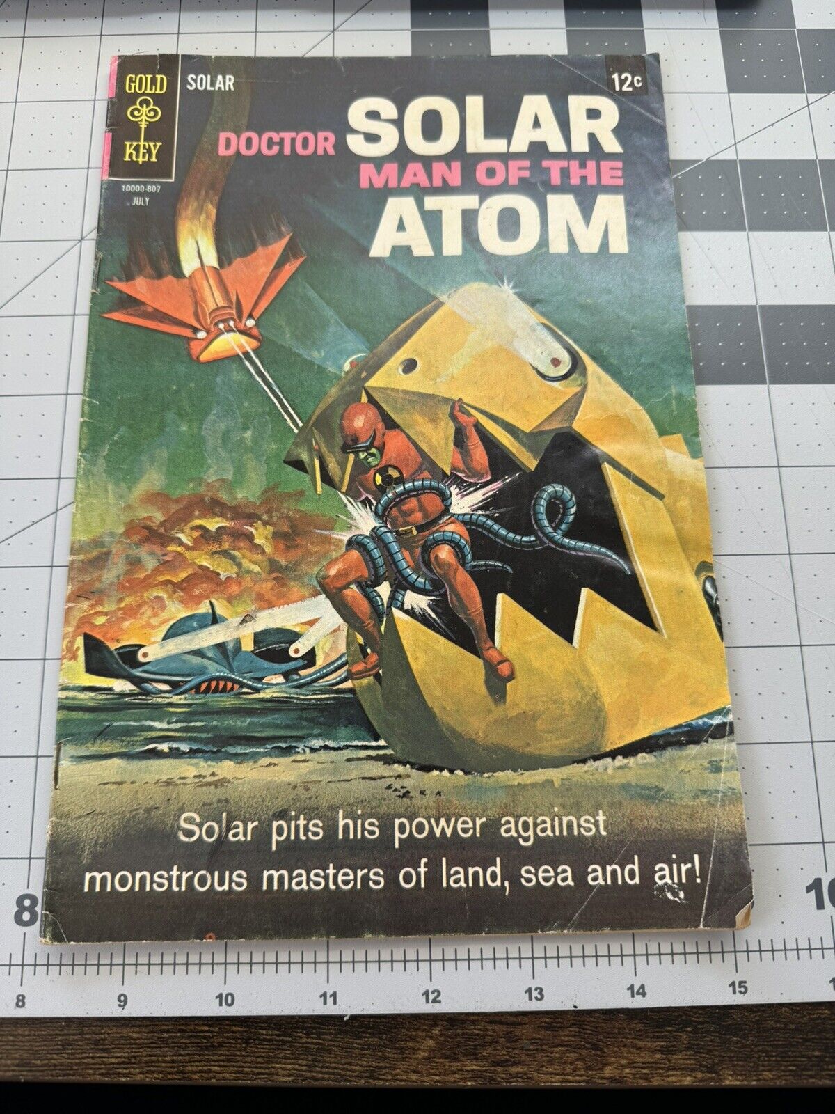 Doctor Solar: Man of Atom #24 (July 1968) Gold Key Comics - VG-