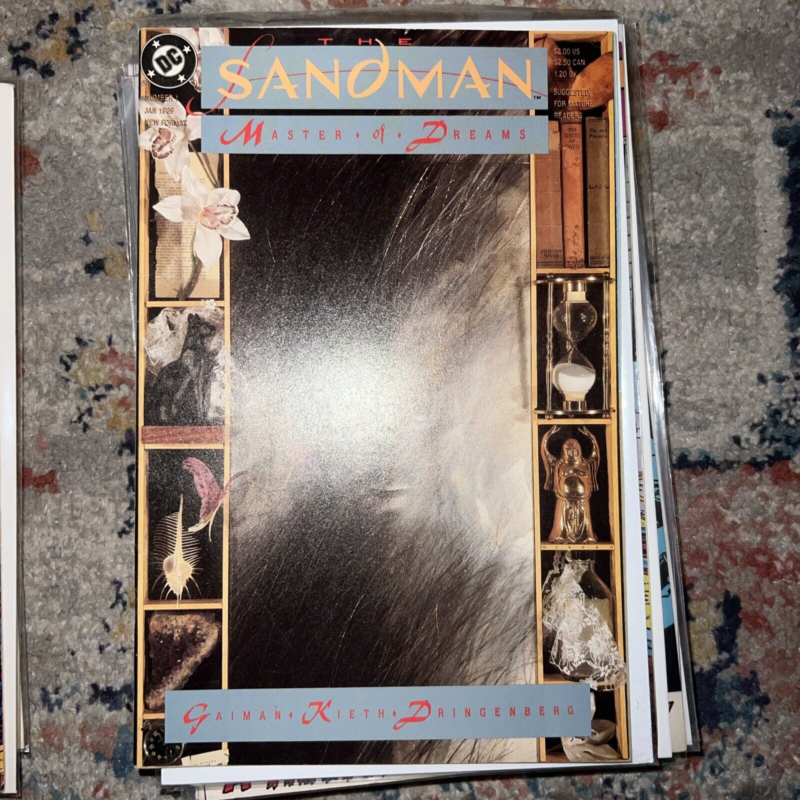 DC Vertigo Sandman Comic Book # 1 by Neil Gaiman (1989) Higher Grade