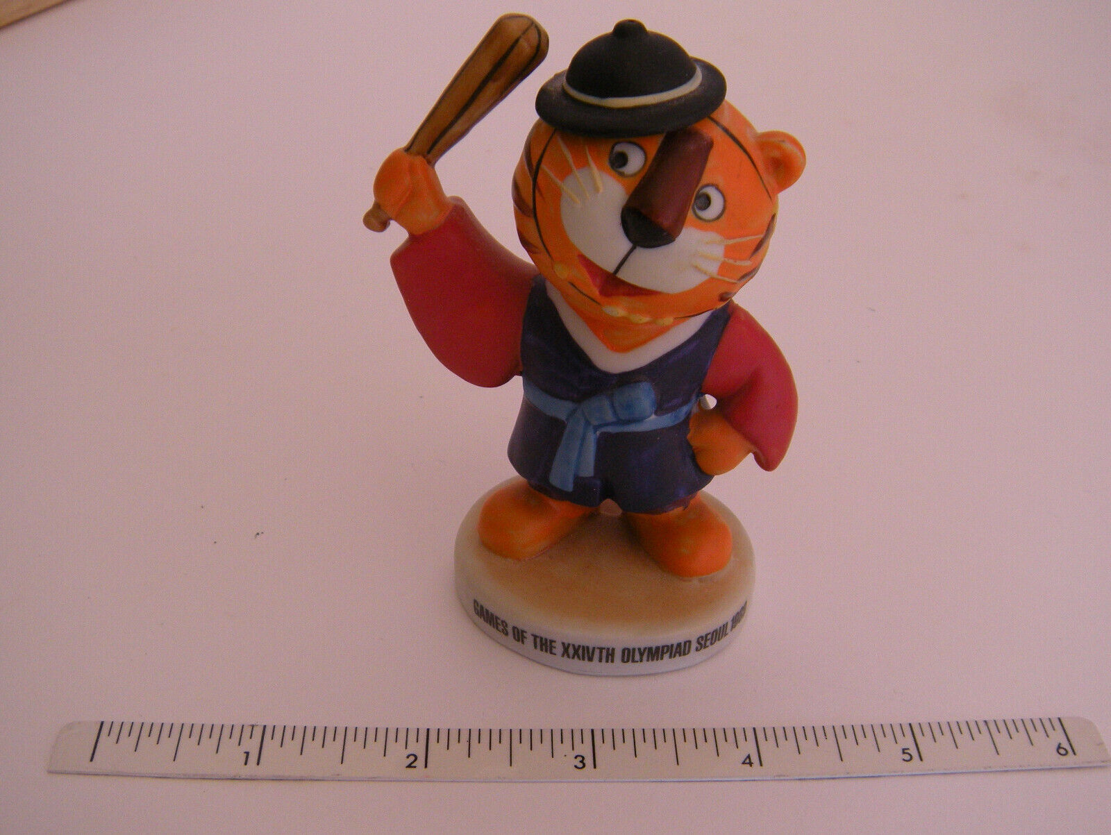 Olympic Mascot, Seoul Tiger as Yi dynasty policeman Circa 1988   (05)