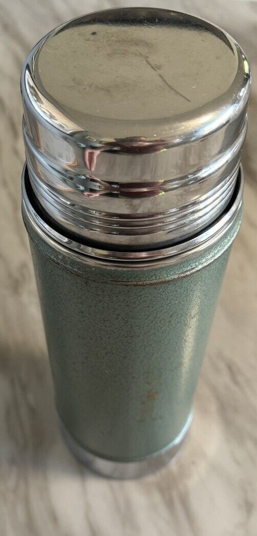 Vintage Aladdin Stanley Quart Wide Mouth Thermos A-1357 “It Will Not Break”