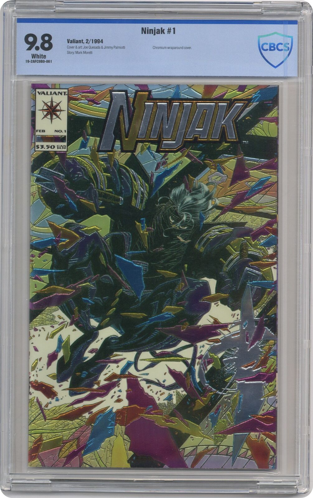 Ninjak #1 CBCS 9.8 1994 19-2AFC9B0-061