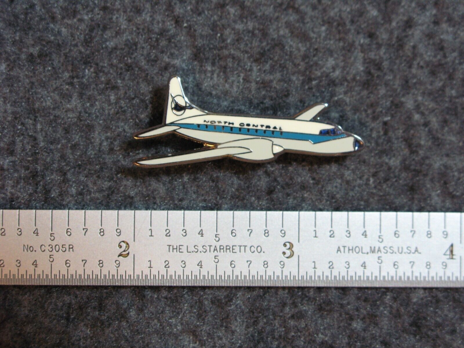 NORTH CENTRAL AIRLINES CONVAIR CV-580 PIN.