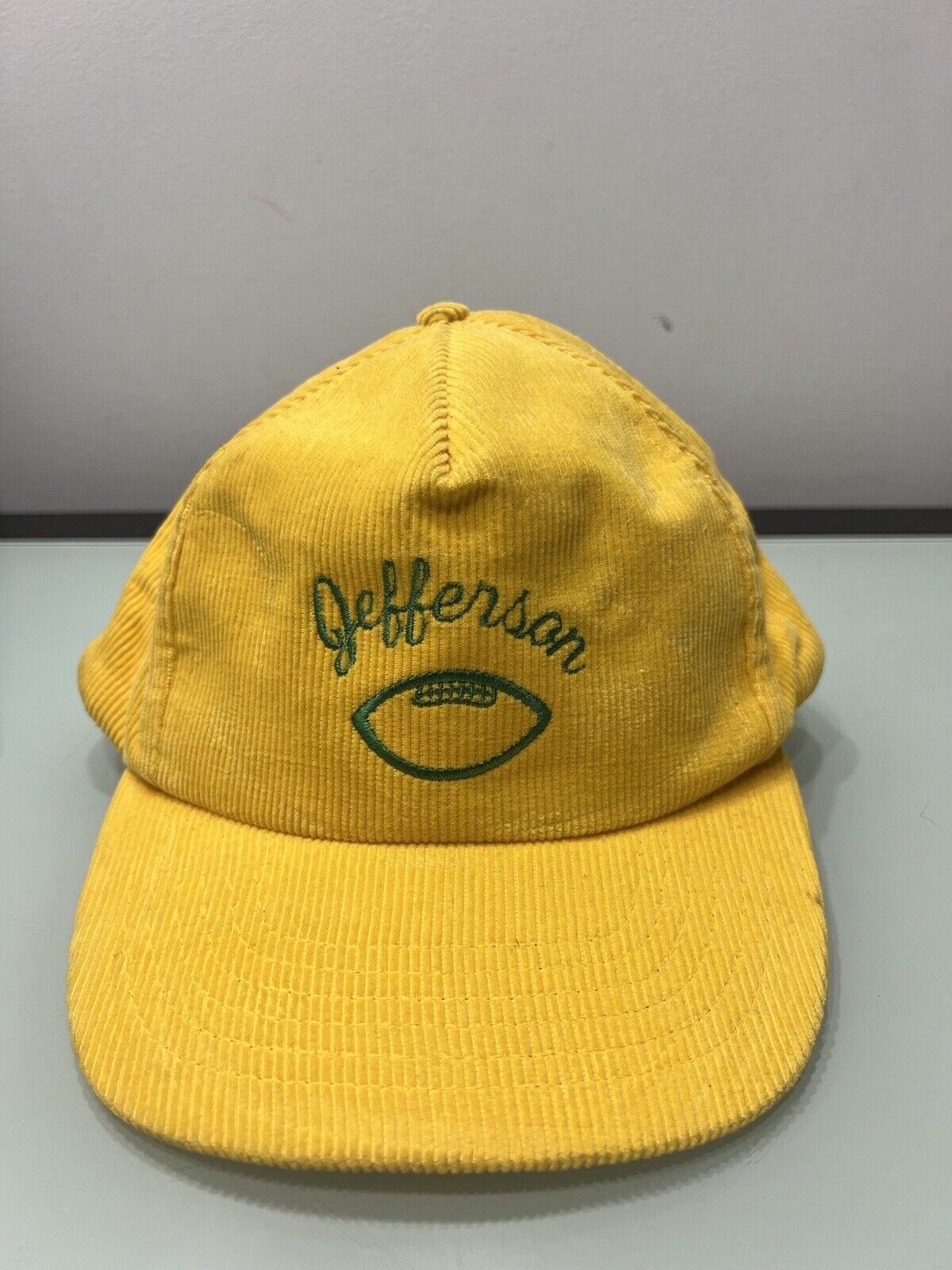 Vintage Jefferson High School (Los Angeles) Corduroy Football Hat