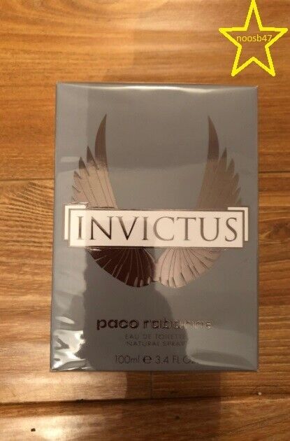 Invictus by Paco Rabanne 3.4 oz / 100ml Eau De Toilette Spray Brand New Sealed