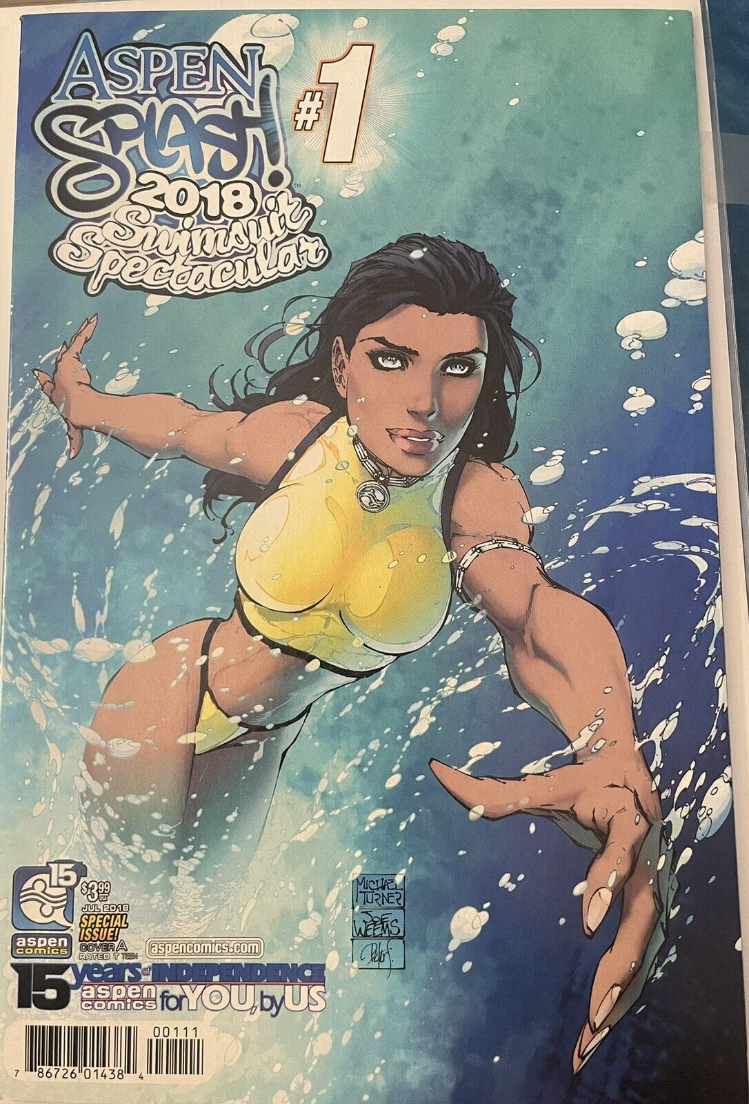 2018 Aspen Splash Swimsuit Spectacular #1 Comic Book VF