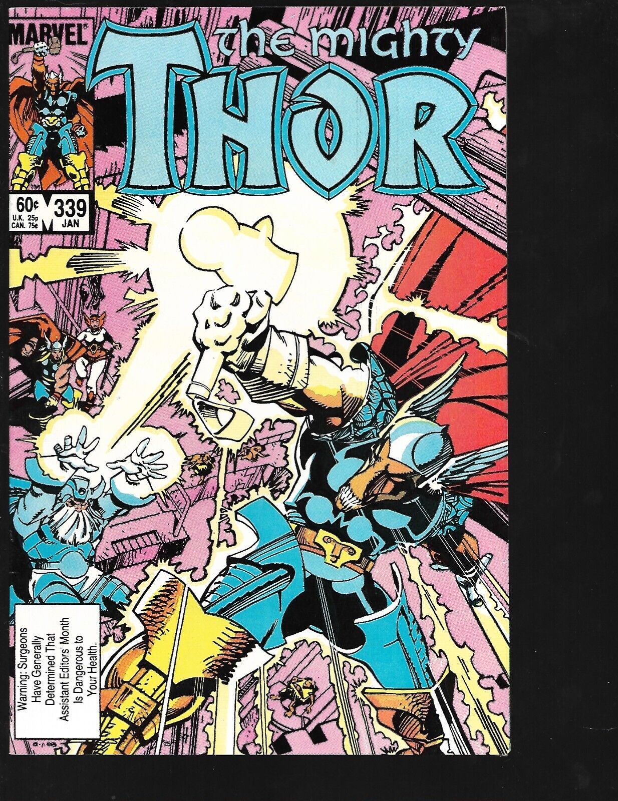 🔥The Mighty Thor #339 Marvel Comics (1984) VF/NM 1st STORMBREAKER🔥