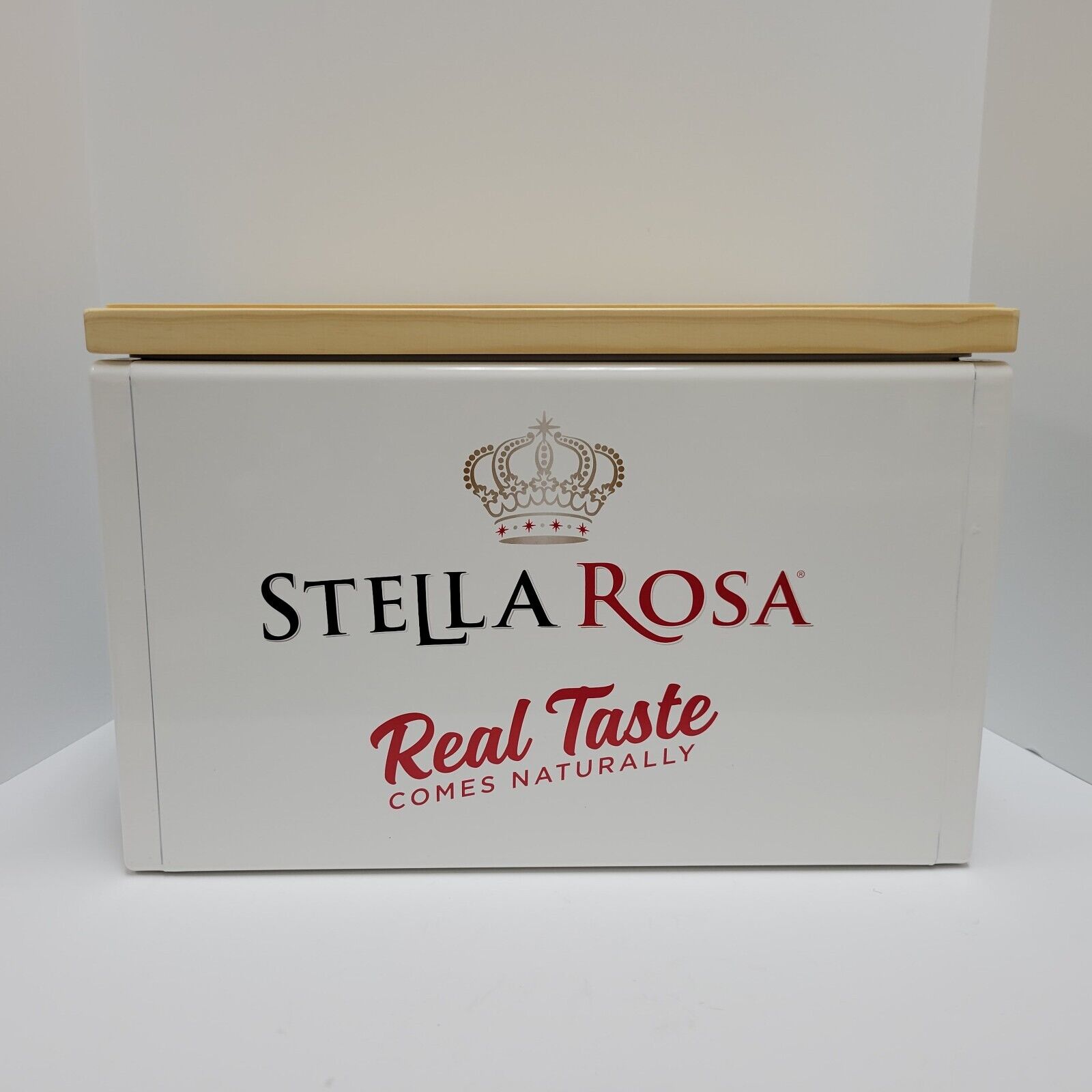 NEW Stella Rose Wine Advertising Retro Style Promotional Metal Cooler Promo Beer