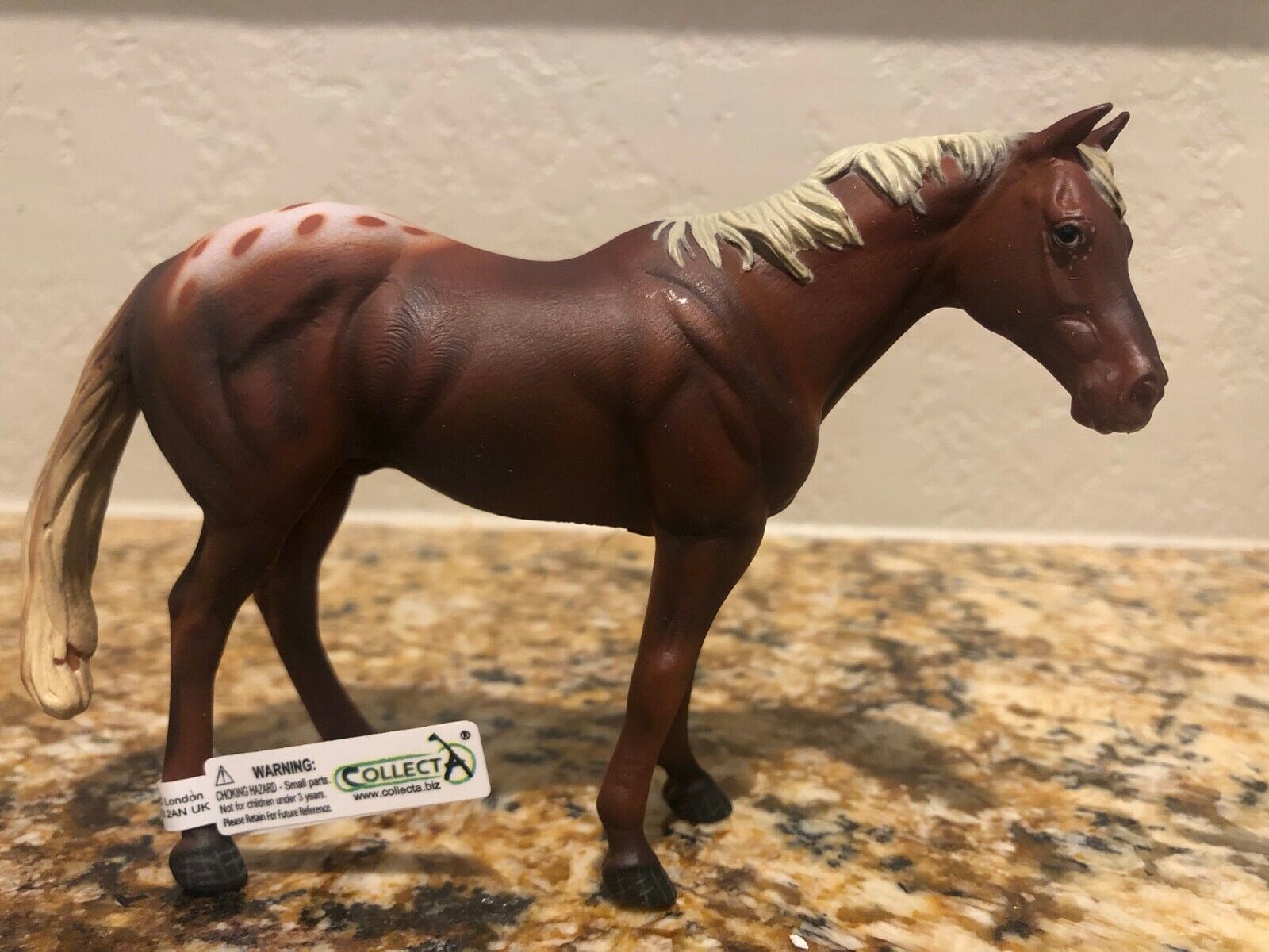 Breyer CollectA CHESTNUT APPALOOSA STALLION Horse Figure Retired 88436 BRAND NEW