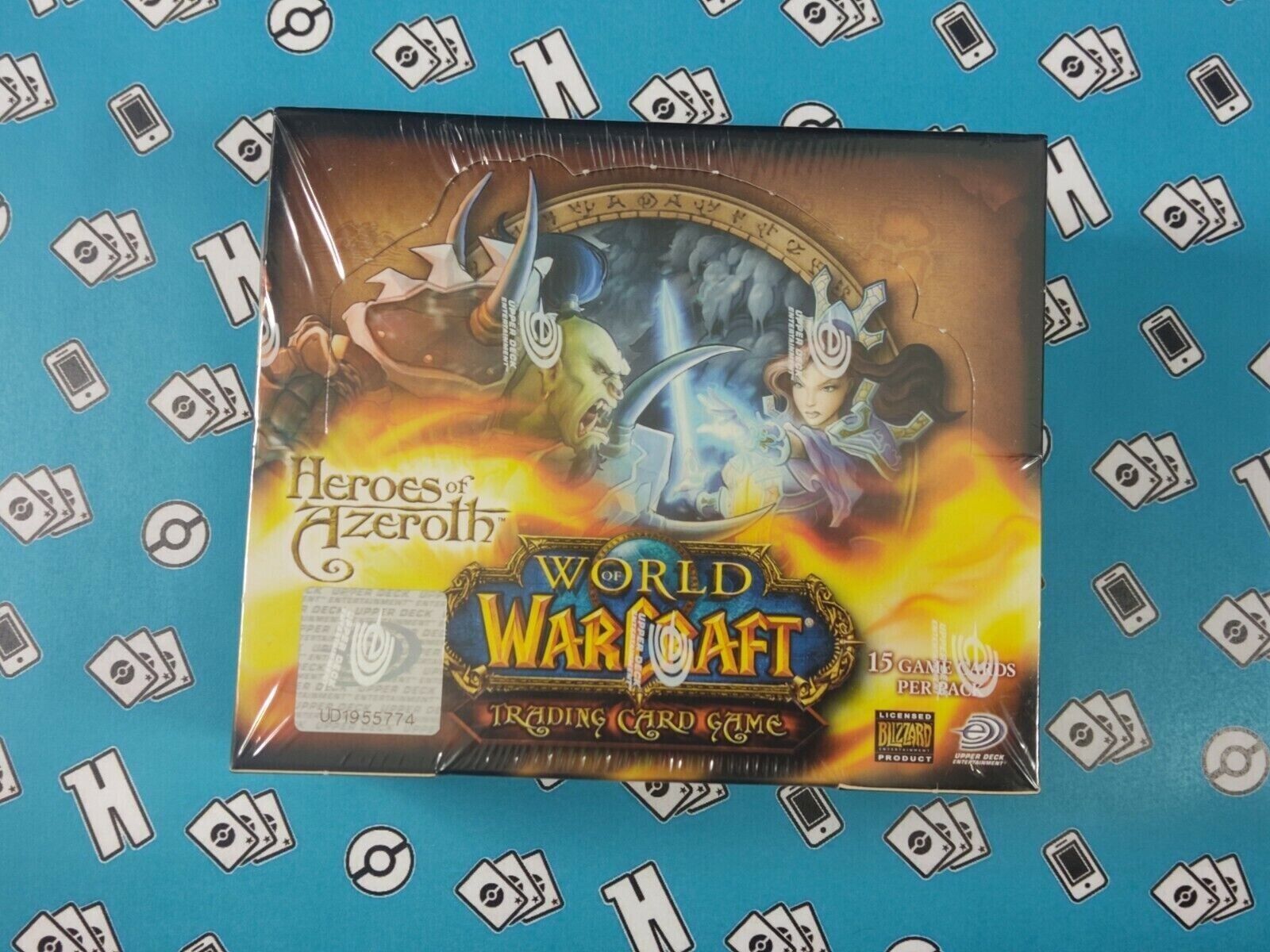 WOW Heroes of Azeroth Booster Box - ENG Factory Sealed